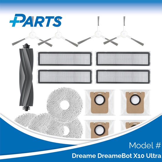 Kit de maintenance complet adapté au Dreame DreameBot X10 Ultra