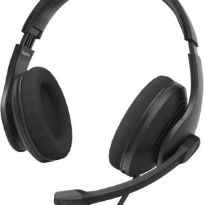 Hama HS-USB300 V2 Casque Arceau USB Type-A Noir