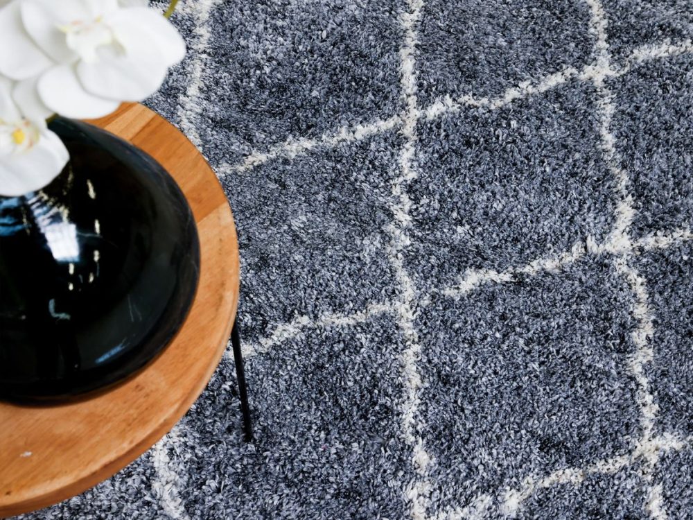 Tapis shaggy LIVKA motif berbere – Image 3