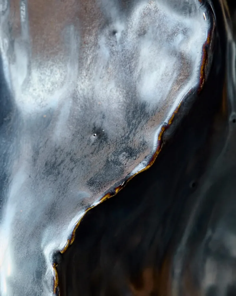 Vase, HDWaves, Antik-Metall – Image 2