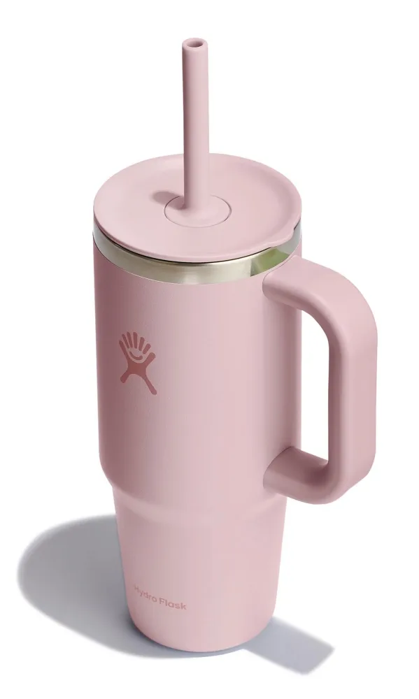 Reisebecher mit Trinkhalm 710ml trillium – Image 3
