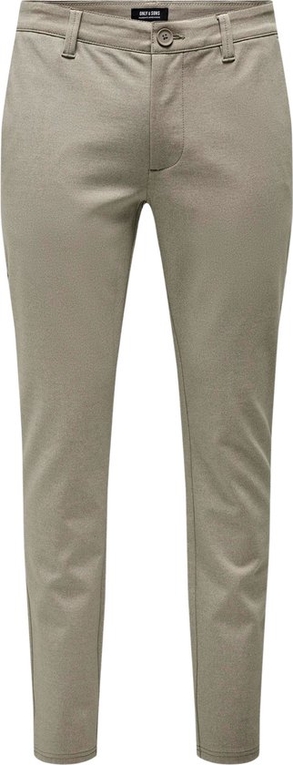 ONLY & SONS ONSMARK SLIM TAP 0209 MELANGE PANT NOOS Pantalons pour homme - Taille W32
