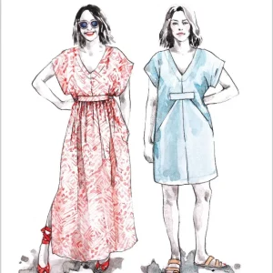 Caftan CHARLIE | Patron papier – Closet Core Patterns Caftan CHARLIE | Patron papier – Closet Core Patterns