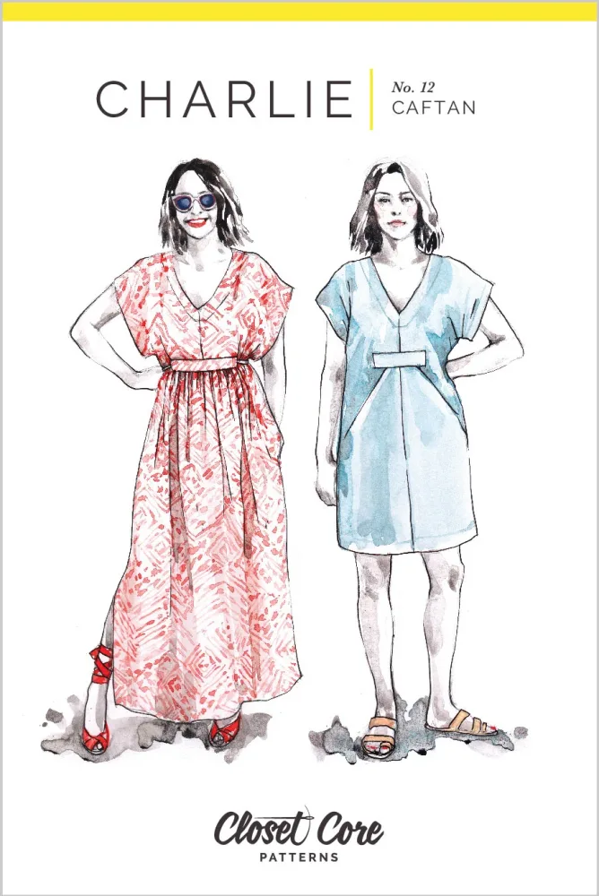 Caftan CHARLIE | Patron papier - Closet Core Patterns