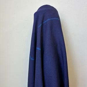 Challis de Viscose – Cassandra Jetten – Ligne bleue Challis de Viscose – Cassandra Jetten – Ligne bleue