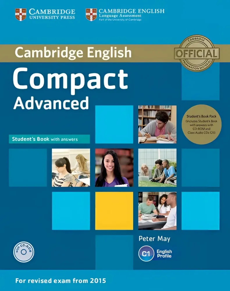 Cambridge english compact - advanced for revised exam from 2015 student's book+answers+cd-rom+audio-cd's