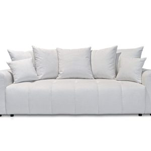 Canape 3 places convertible ROXELANE tissu chine Canape 3 places convertible ROXELANE tissu chine