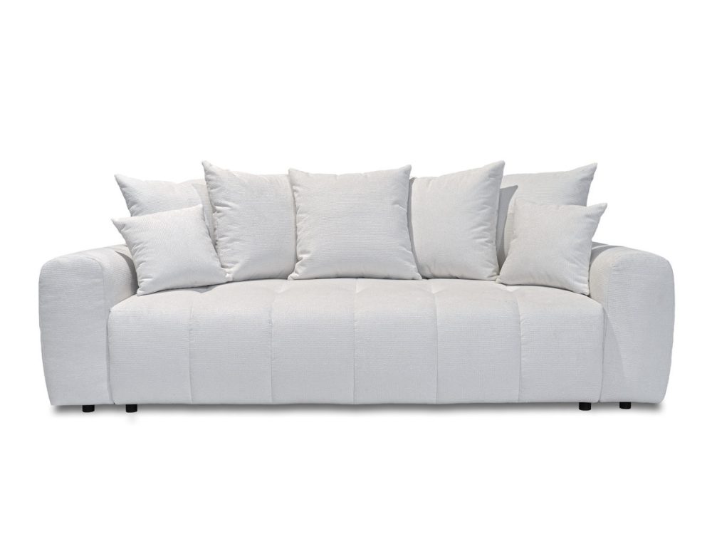 Canape 3 places convertible ROXELANE tissu chine