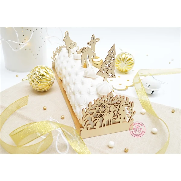 2 embouts pour bûche Forêt enchantée Scrapcooking – Image 3