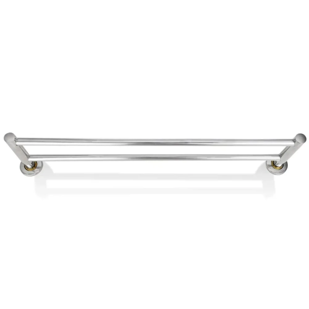 Stainless Steel Towel Rack 2 Tubes – Image 3