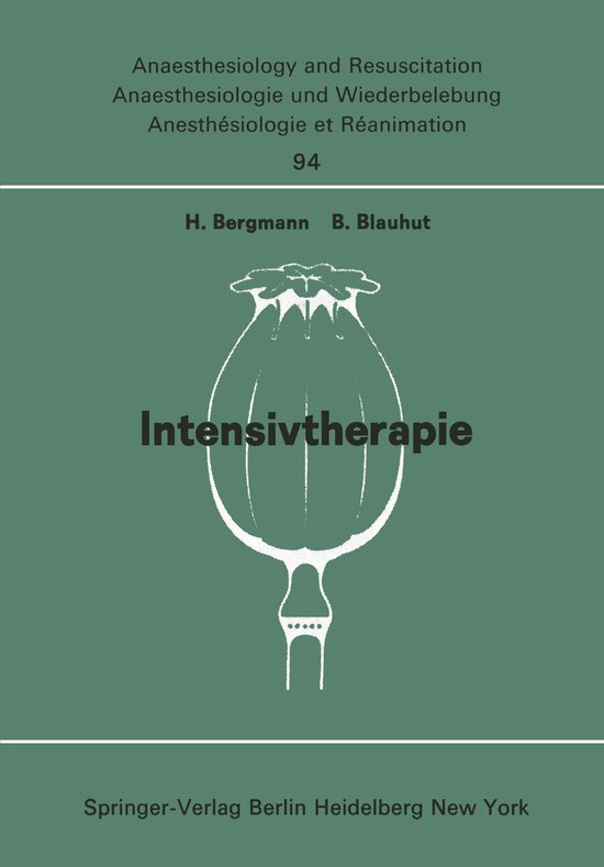 Intensivtherapie Beitrage Zu „freien Themen" (Intensivtherapie, Verbrennung, Schock, Infusion; Gerate, Dokumentation, Narkoserisik