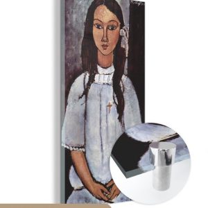 MuchoWow® Peinture sur Verre – Alice – Peinture d’Amedeo Modigliani – 20×40 cm – Peintures sur Verre Acrylique – Photo sur Glas MuchoWow® Peinture sur Verre – Alice – Peinture d’Amedeo Modigliani – 20×40 cm – Peintures sur Verre Acrylique – Photo sur Glas