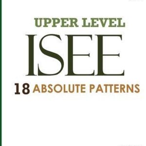 ISEE upper level ISEE upper level