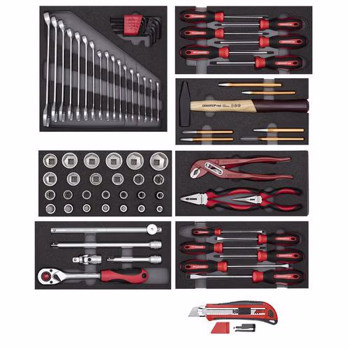 Jeu outils en modules 81 pièces R21010000