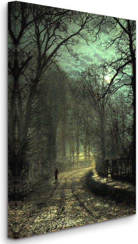 John Atkinson Grimshaw - Une allée du Yorkshire en novembre - 3:2