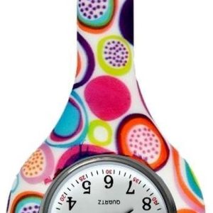 Fako® – Montre d&rsquo; infirmière – Fako®&rsquo; infirmière – Imprimé Siliconen – Bulles