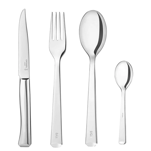 Lot de 2 ménagères Perpétue 16 pièces en inox Opinel – Image 2
