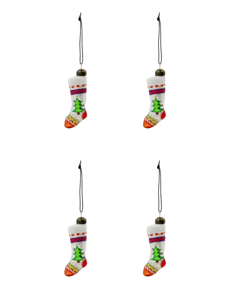 Weihnachtsschmuck, HDStok, Weiß, Rot