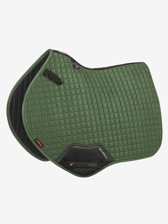 Lemieux Zadeldek Lemieux Suède Close Contact Square Springen Groen