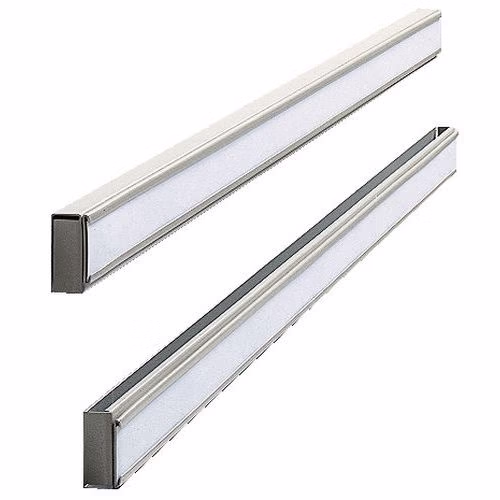 Guide mural en aluminium pour planning Nobo
