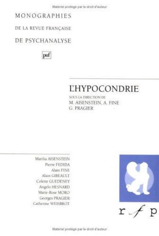 ISBN L'hypocondrie boek Psychologie Frans 160 pagina's