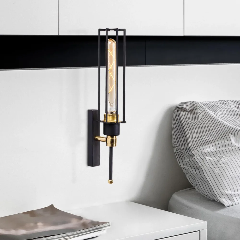 Fellini Wandleuchte - Schwarz Gold – Image 2