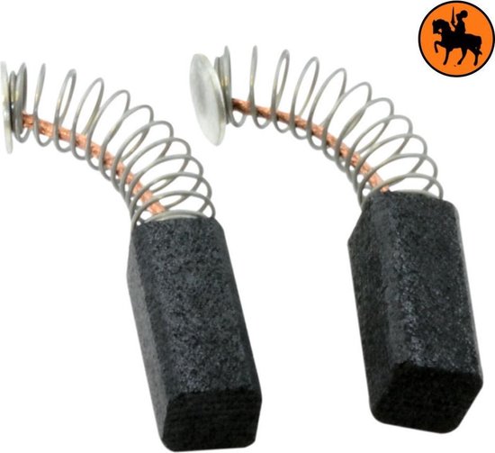 Jeu de balais de charbon pour Bosch PST 54 - 6.4x6.4x15.5mm