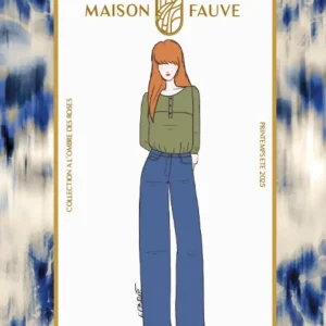 Pantalon Ronsard – Patron papier – Maison Fauve Pantalon Ronsard – Patron papier – Maison Fauve