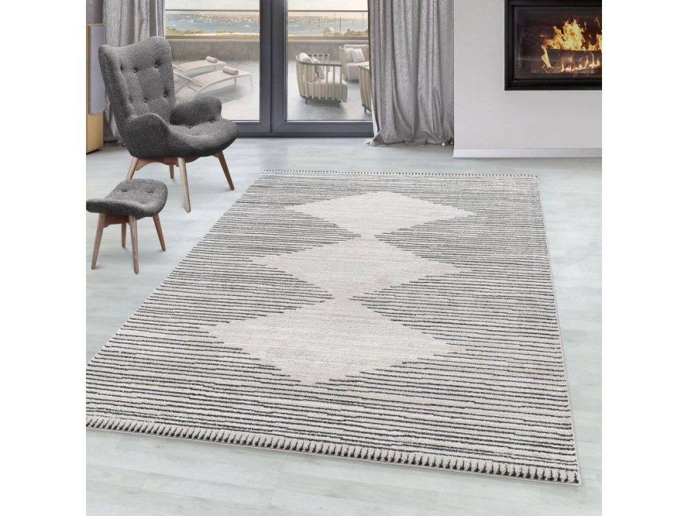 Tapis poils ras ANIR motif berbere – Image 2
