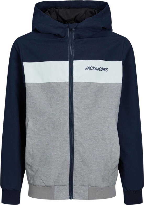 JACK&JONES JUNIOR JJERUSH BLOCKING HOOD BOMBER NOOS JNR Garçons Bomber Jacket - Taille 128