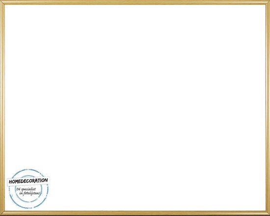 Homedecoration Easy - Cadre photo - Format photo 34x61 cm - Plastique - Hêtre clair