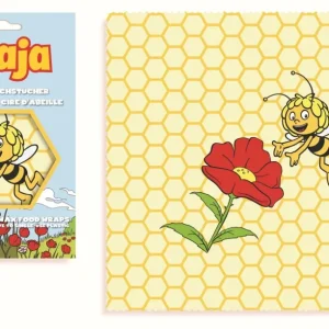 Bienenwachstuch Biene-Maja Maja 25x25cm Bienenwachstuch Biene-Maja Maja 25x25cm
