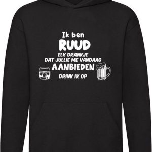 Je suis Ruud, je boirai chaque verre que tu m’offriras aujourd’hui | anniversaire | anniversaire | partie de bachelorette | cadeau | présent | Unisexe | Pull | Hoodie | Sweat | Capuche Je suis Ruud, je boirai chaque verre que tu m’offriras aujourd’hui | anniversaire | anniversaire | partie de bachelorette | cadeau | présent | Unisexe | Pull | Hoodie | Sweat | Capuche