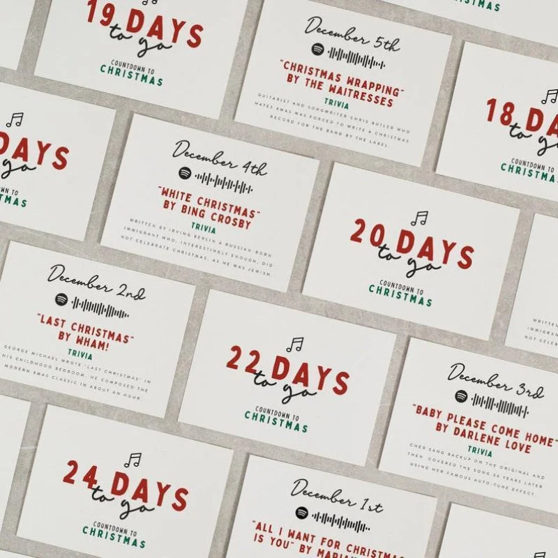 Calendrier de l’Avent de Noël Calendrier de l’Avent de Noël