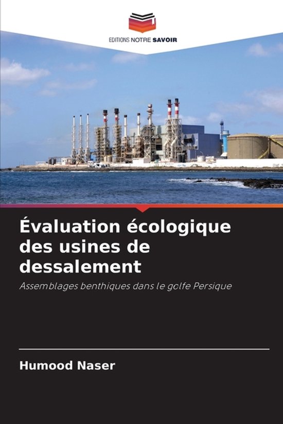 �valuation �cologique des usines de dessalement Assemblages benthiques dans le golfe Persique