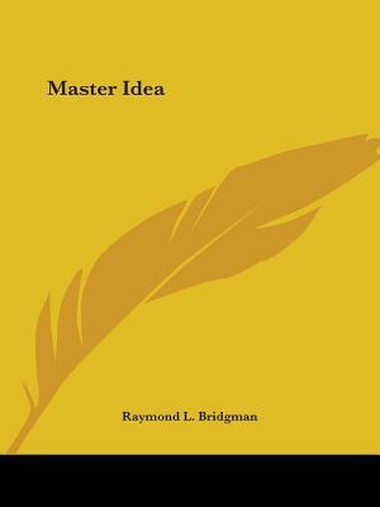 Master Idea, 1899
