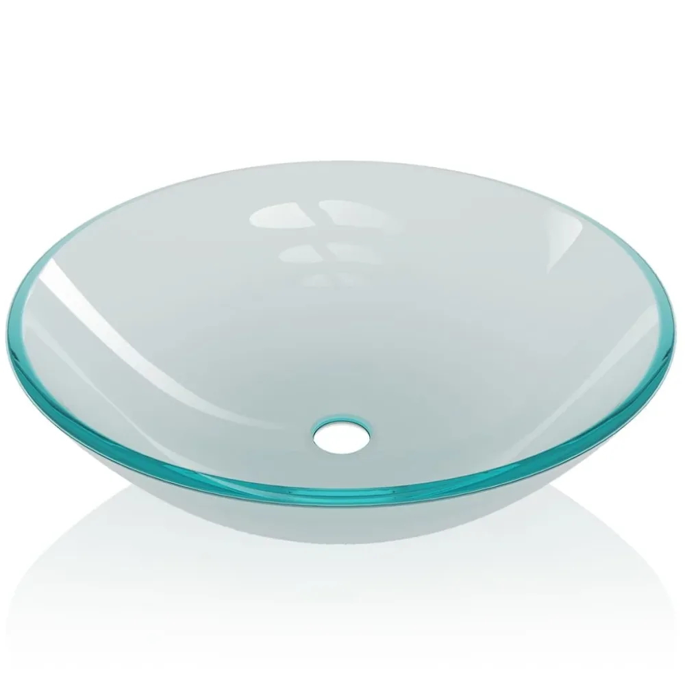 Basin Tempered Glass 42 cm Frosted – Image 3