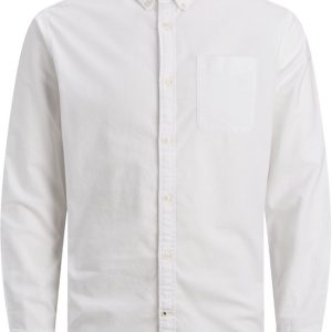 Jack & Jones Chemise Homme JJEOXFORD bequem Wit XXL Adultes Jack & Jones Chemise Homme JJEOXFORD bequem Wit XXL Adultes