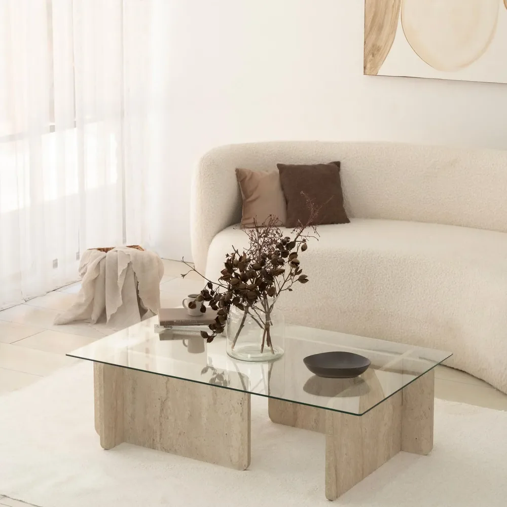 Escape Sofatisch - Travertin – Image 3