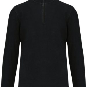 Gilet polaire ‘Enzo’ avec col zip marque Kariban taille L Zwart Gilet polaire ‘Enzo’ avec col zip marque Kariban taille L Zwart