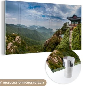 MuchoWow® Peinture sur Verre – Temple Boriam en Corée du Sud – 80×40 cm – Peintures sur Verre Acrylique – Photo sur Glas MuchoWow® Peinture sur Verre – Temple Boriam en Corée du Sud – 80×40 cm – Peintures sur Verre Acrylique – Photo sur Glas