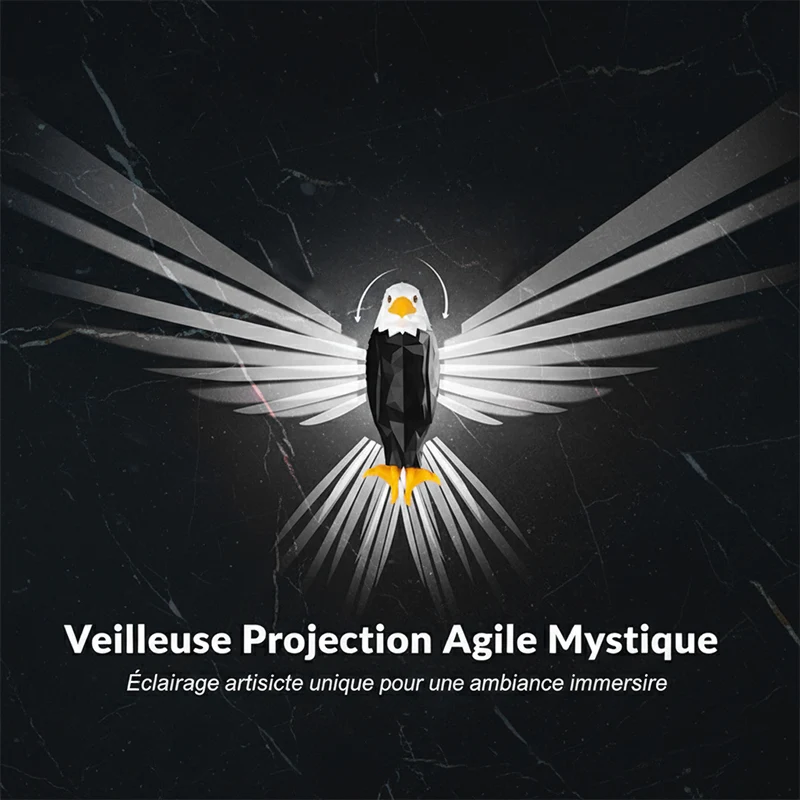 Veilleuse à projection magnétique Aigle – Image 2