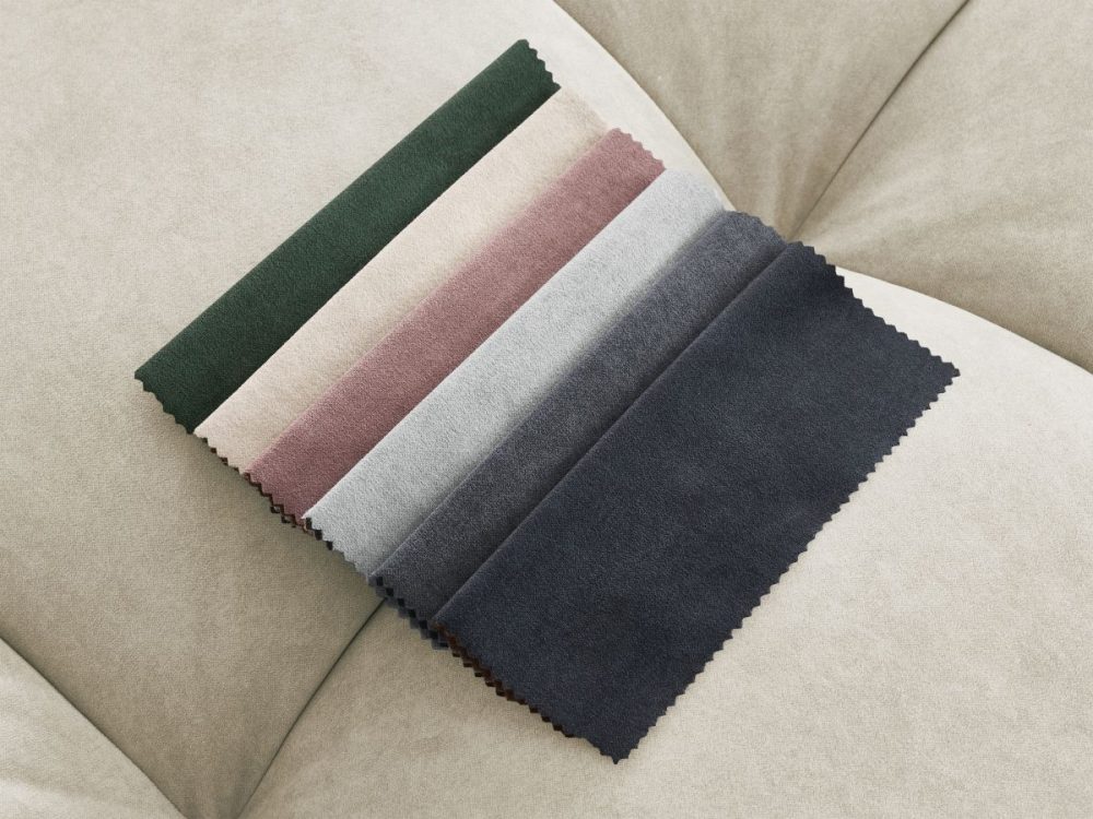 Pouf MONT-BLANC velours – Image 3