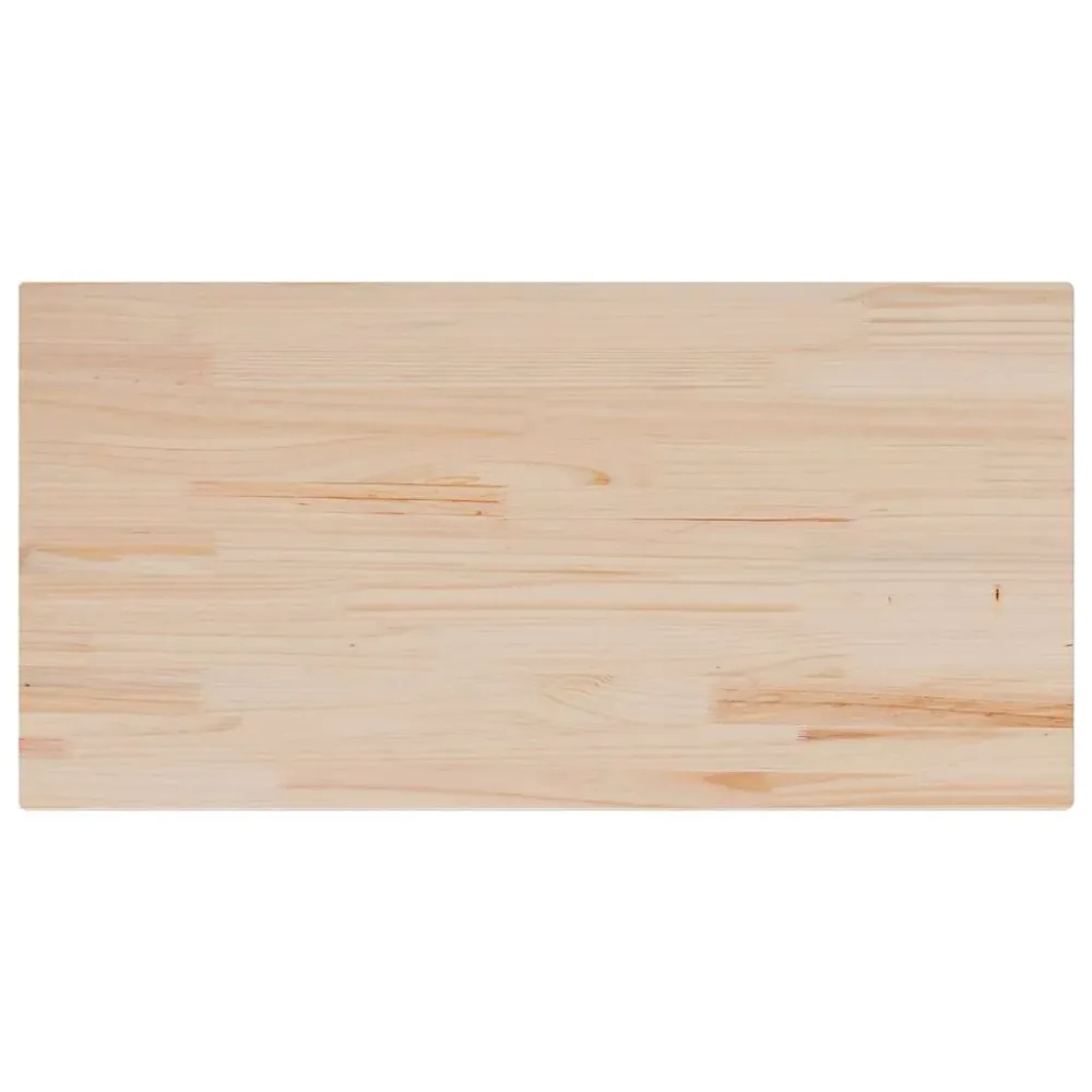 Table Tops 4 pcs 100x50x1.7 cm Rectangular Solid Wood Pine – Image 3