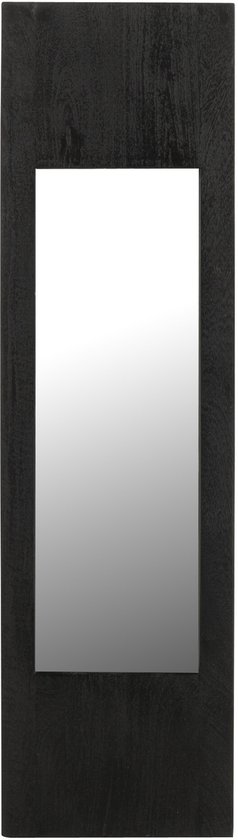 J-Line Miroir Mural – bois – noir – small J-Line Miroir Mural – bois – noir – small