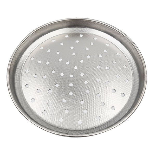 Plaque à pizza perforée inox 28 cm Steel Pan