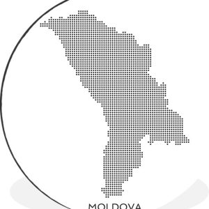 Illustration de la Moldavie en noir et blanc sur fond blanc Cercle mural aluminium ⌀ 120 cm – tirage photo sur cercle mural / cercle vivant / cercle jardin (décoration murale) XXL / Groot format! Illustration de la Moldavie en noir et blanc sur fond blanc Cercle mural aluminium ⌀ 120 cm – tirage photo sur cercle mural / cercle vivant / cercle jardin (décoration murale) XXL / Groot format!