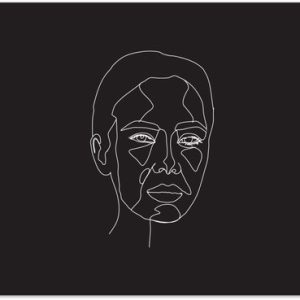 Line face avant d’une femme sur fond noir Poster papier 60×40 cm – Tirage photo sur Poster (décoration murale salon / chambre) Line face avant d’une femme sur fond noir Poster papier 60×40 cm – Tirage photo sur Poster (décoration murale salon / chambre)