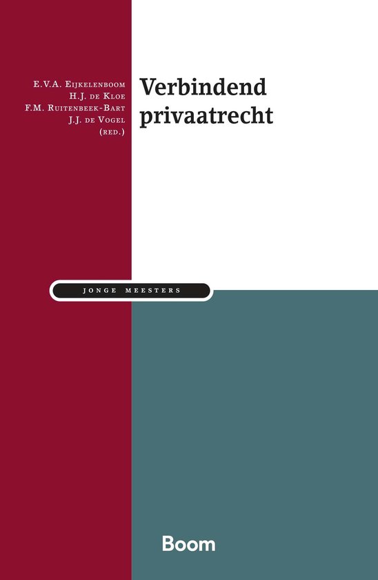 Jonge meesters - Verbindend Privaatrecht