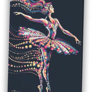 Illustration de ballerine dansante colorée – Peinture sur toile de ballerine – Art mural danse – Art Digital – Design mural – Œuvre d’art – toile 50×70 cm Illustration de ballerine dansante colorée – Peinture sur toile de ballerine – Art mural danse – Art Digital – Design mural – Œuvre d’art – toile 50×70 cm